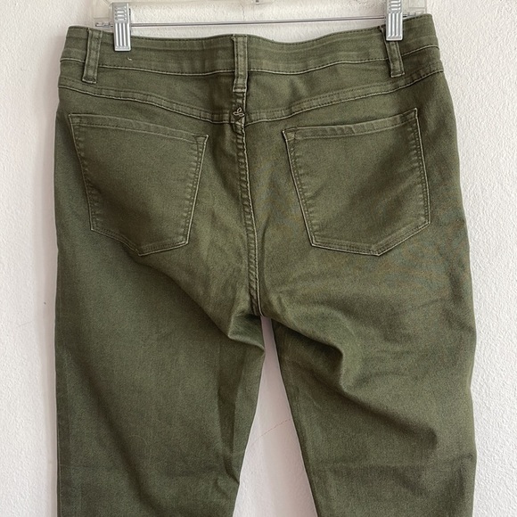 PRANA ARMY GREEN SKINNY JEANS - Picture 4 of 4